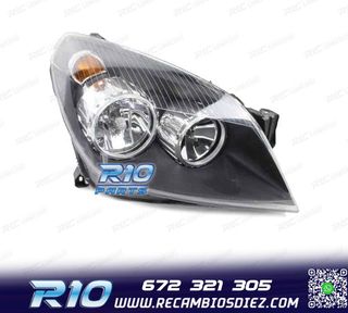 FARO DCH PARA OPEL ASTRA H FONDO NEGRO 04-11