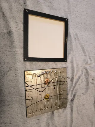 Lote 2 cuadros decorativos