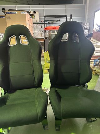 2 Asientos Semi-backets Reclinables