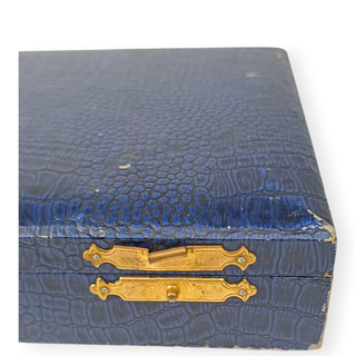 Antico set di posate in argento EPNS per pesce