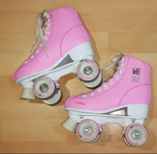 Patines KRF 4 Ruedas Talla 34 Rosa