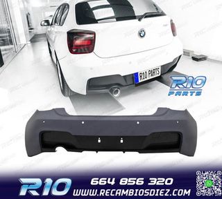 PARAGOLPES TRASERO BMW F20 F21 11-15 LOOK M PERFORMANCE PDC