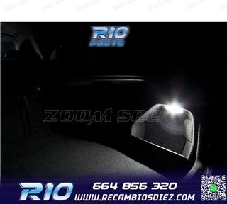 KIT 10 BOMBILLAS LED INTERIOR ACCESORIOS DE ASIENTO PARA SEA