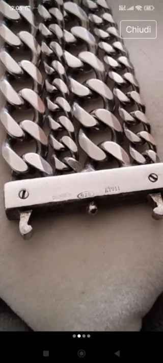 Bracciale Pianegonda multifilo argento