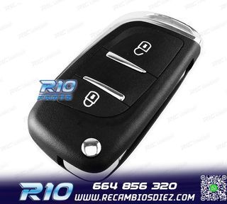 LLAVE COMPLETA PARA CITROEN C2 C4 C5 3 BOTONES