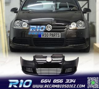PARAGOLPES DELANTERO VOLKSWAGEN VW GOLF 5 LOOK R32 NEGRO BRI