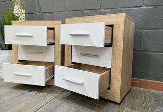 Cabecero y Mesitas de Noche 160cm