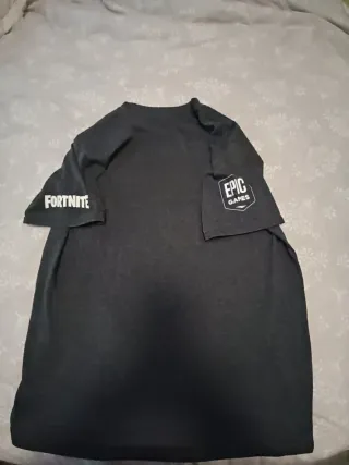 Camiseta Negra Llama Fortnite