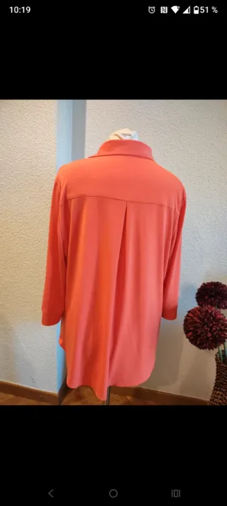 Blusa Pilar Prieto Naranja Talla M