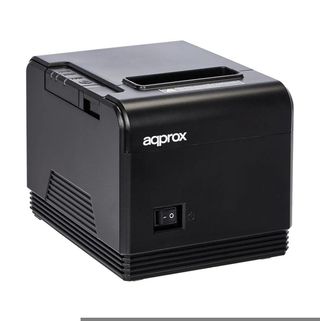 Approx APPPOS80AM - Impresora Térmica de Tickets, 200 mm/s, Papel 80 mm, Corte Automático y Manual, Negro