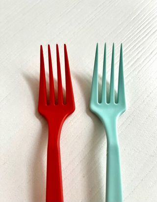 Tarros para ensalada con cubiertos (pareja)