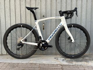 Pinarello X5 Carbono Talla 515-M Blanca