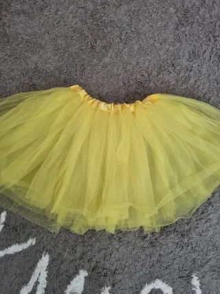 Tutú niña amarillo