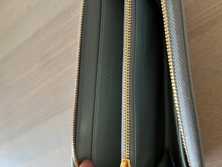 Bimba y Lola Cartera celeste y dorada