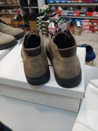 Botas Hombre Road 3 Marrón/Gris talla 43 ante