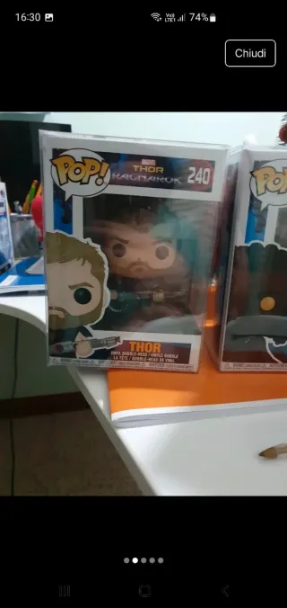 Funko Pop Thor Ragnarok 240 Heimdall 245