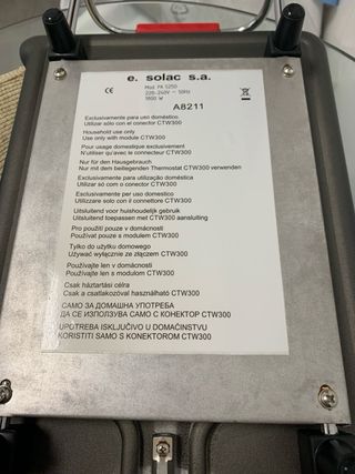 Plancha de cocina Solac