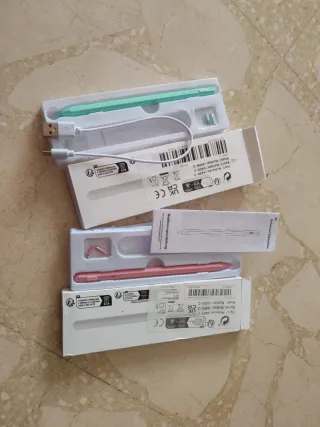 Lápiz Táctil para iPad (pack de 2) Rosa y Verde