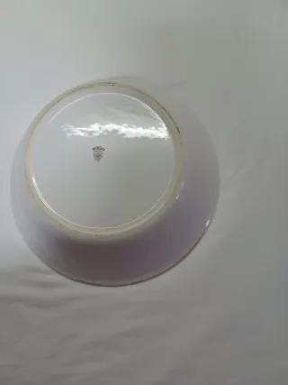 Tigela/Saladeira Cerâmica Decorada