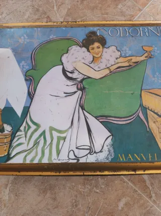 Lata Vintage Codorniu 50 x 36 x 15