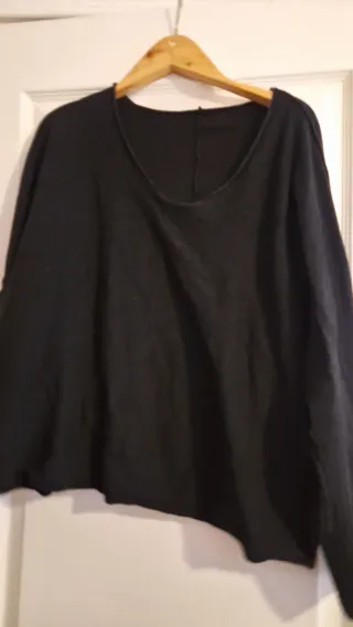 Jersey punto XL negro