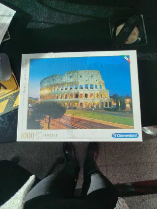 Puzzle 1000 piezas Coliseo Clementoni sin abrir