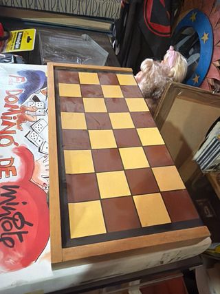 Ajedrez Magnético Vintage Checo