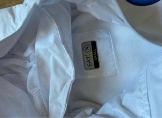 Chaqueta SSC Napoli Antiviento Blanca 23/24