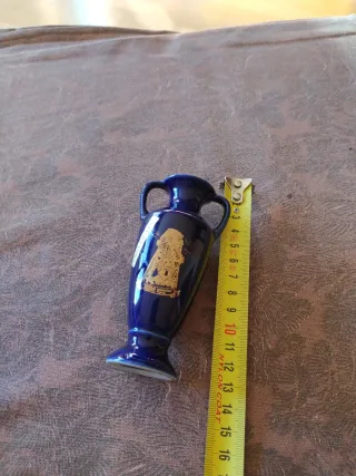 Jarrón Parque Minero Río Tinto oro de ley