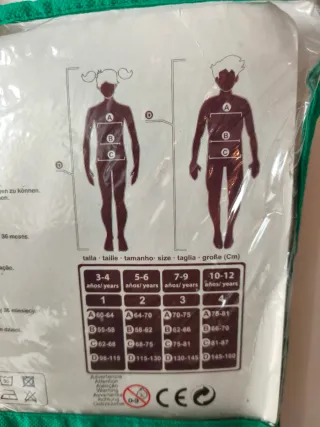 Disfraz Indio Niño Talla 3-4 Años