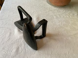 Planchas de hierro fundido antiguas