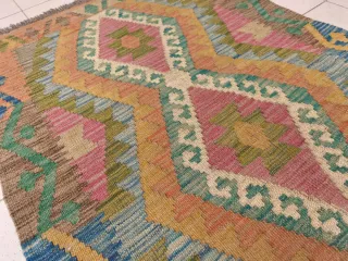 Tappeto Kilim afgano 93x69 cm