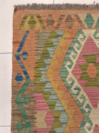 Tappeto Kilim afgano 93x69 cm