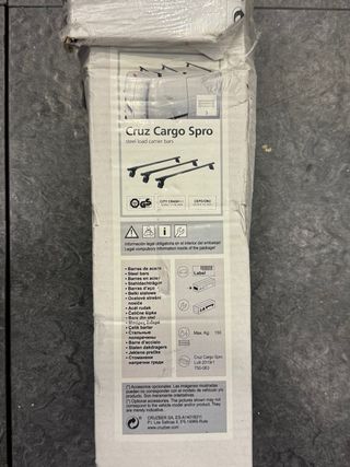 Barras de techo VW Caddy Cruz Cargo Spro 922444