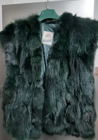 Giacca Gilet in pelliccia donna