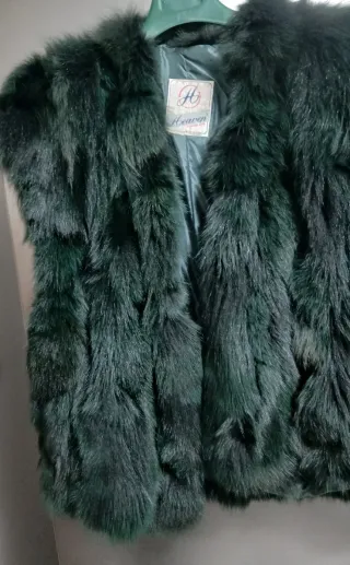 Giacca Gilet in pelliccia donna