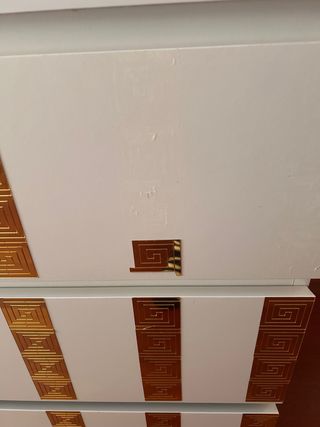 Cómoda IKEA MALM 6 cajones con tablero