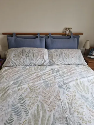 Cabecero Cama Tapizado Madera 1.35/1.50