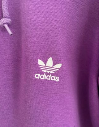 Sudadera Adidas Morada Media Cremallera