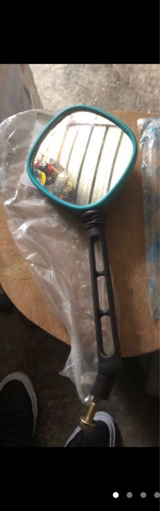 Specchio Retrovisore Sinistro Verde