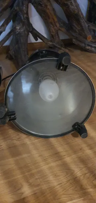 2 Focos Industriales Metálicos