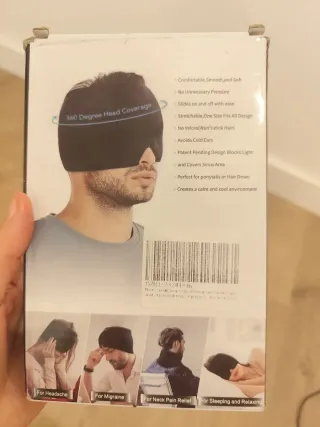 Mascarilla para cabeza negra