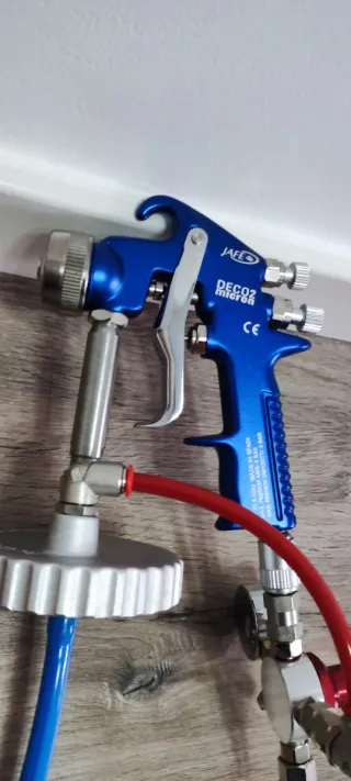 Equipo Repaso gotelé JAFE DECO2 Micron + Compresor