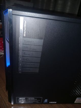 Acer Aspire E6300 Windows 7 Home Prem