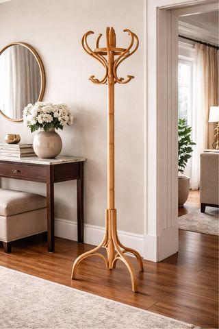 Perchero Vintage Madera Años 70/80