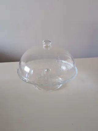 Tartera de Cristal con Tapa nueva