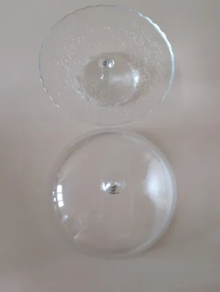 Tartera de Cristal con Tapa nueva