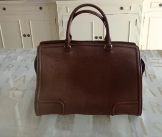 Bolso original Carolina Herrera Piel Marrón chocol