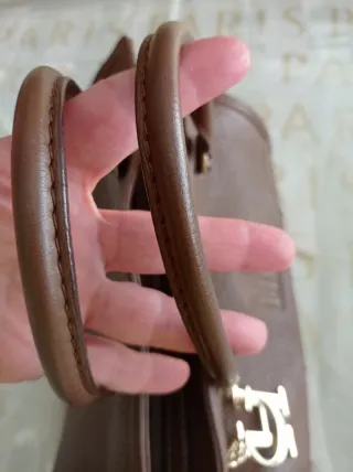 Bolso original Carolina Herrera Piel Marrón chocol