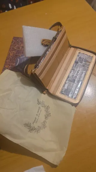 Monedero Sweet & Candy Beige/Marrón